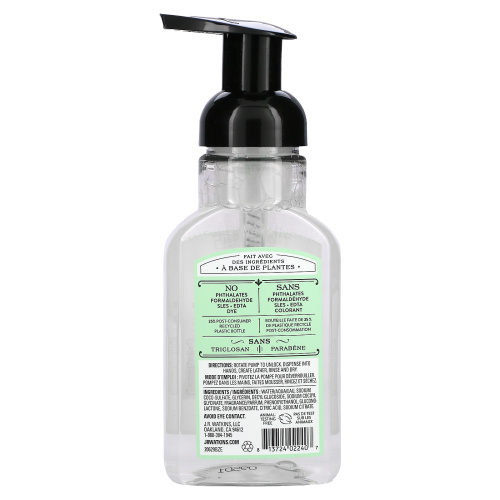 J R Watkins, Foaming Hand Soap, Vanilla Mint, 9 fl oz (266 ml) фото 2