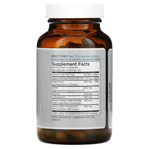 Metabolic Maintenance, Anxiety Control Plus, 90 капсул фото 2
