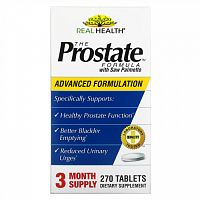 Real Health, The Prostate, комплекс для здоровья простаты с сереноей, 270 таблеток
