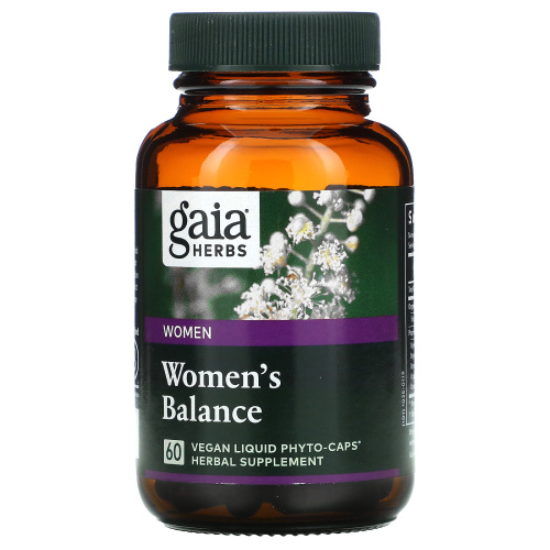Gaia Herbs, для женщин, добавка для поддержки в период менопаузы, дневная, 60 веганских капсул Phyto-Caps фото 3