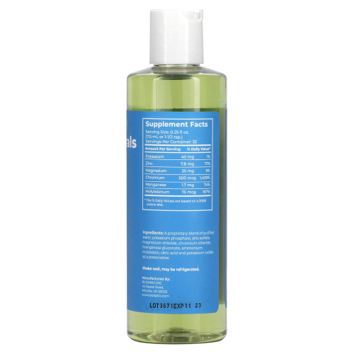 BodyBio, Liquid Minerals, 8 fl oz (236 ml) фото 2